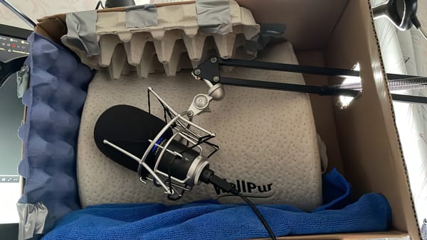 From Cardboard Booth to $10K: How I’m Turning a Voice-Over Side Hustle into Freedom